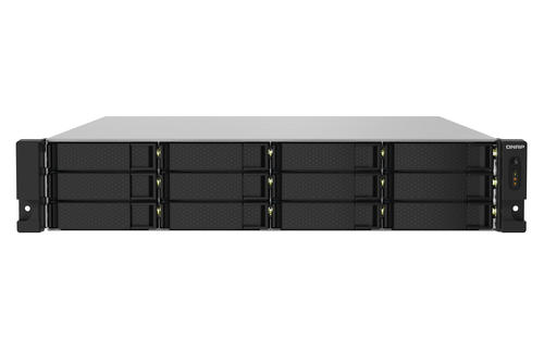 [TS-1232PXU-RP-4G] QNAP TS-1232PXU-RP NAS Armadio (2U) Annapurna Labs AL324 4 GB DDR4 0 TB QNAP QTS Nero