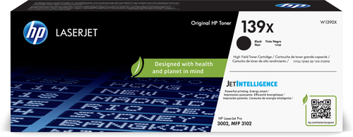 [W1390X] HP LaserJet Cartuccia toner nero originale 139X ad alta capacità