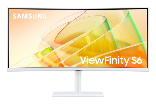 [LS34C650TAUXEN] Samsung S65TC Monitor PC 86,4 cm (34") 3440 x 1440 Pixel UltraWide Quad HD LED Bianco
