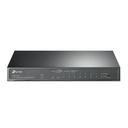 TP-Link TL-SG1210MPE switch di rete Gestito L2 Gigabit Ethernet (10/100/1000) Supporto Power over Ethernet (PoE) Nero