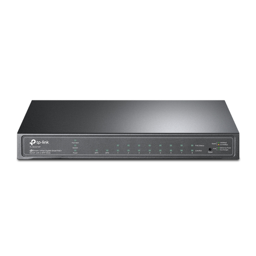 [TL-SG2210P] TP-Link JetStream TL-SG2210P switch di rete Gestito L2/L4 Gigabit Ethernet (10/100/1000) Supporto Power over Ethernet (PoE) Nero