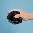 R-Go Tools Mouse ergonomico R-Go Twister, con software di pausa, ambidestro per destra e sinistra, pieghevole, Bluetooth e con cavo