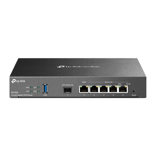 [ER7206] TP-Link Omada ER7206 router cablato Gigabit Ethernet Nero