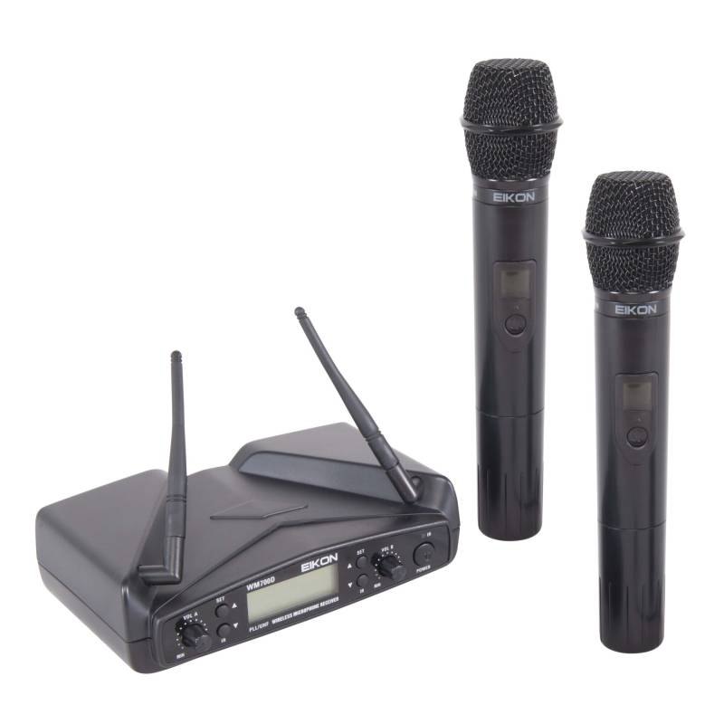 Eikon WM700DMA - Sistema wireless UHF con 2 radiomicrofoni palmari
