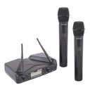 Eikon WM700DMA - Sistema wireless UHF con 2 radiomicrofoni palmari