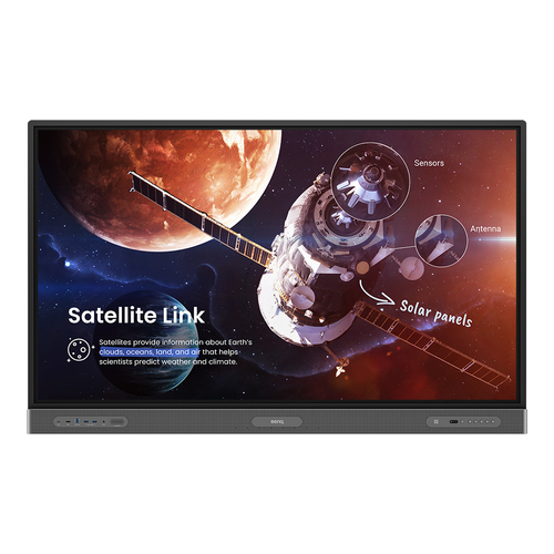 [RP6503] BenQ RP6503 lavagna interattiva 165,1 cm (65") 3840 x 2160 Pixel Touch screen Nero