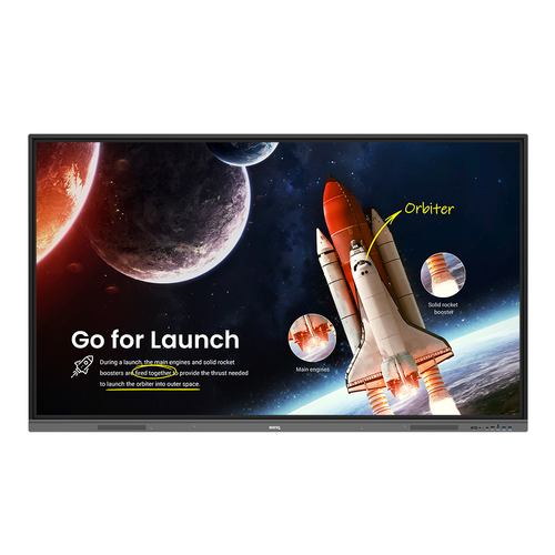 [RE7503] BenQ RE7503 lavagna interattiva 190,5 cm (75") Touch screen Nero