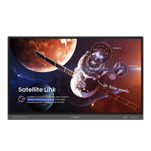 [9H.F84TK.DE1] BenQ RP8603 Pannello piatto interattivo 2,18 m (86") LCD Wi-Fi 450 cd/m² 4K Ultra HD Nero Touch screen Processore integrato Android 11 18/7