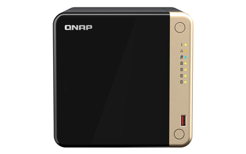 [TS-464-8G] QNAP TS-464 NAS Tower Intel® Celeron® N5095 8 GB DDR4 0 TB QNAP QTS Nero