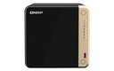 QNAP TS-464 NAS Tower Intel® Celeron® N5095 8 GB DDR4 0 TB QNAP QTS Nero