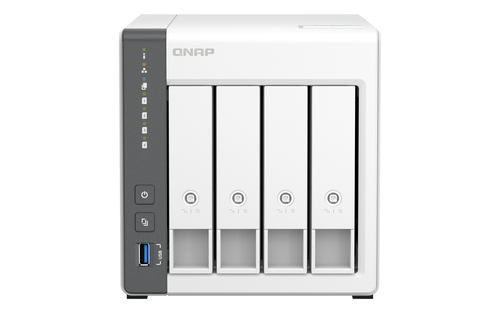 [TS-433-4G] QNAP TS-433 NAS Tower ARM Cortex-A55 4 GB 0 TB QNAP QTS Bianco